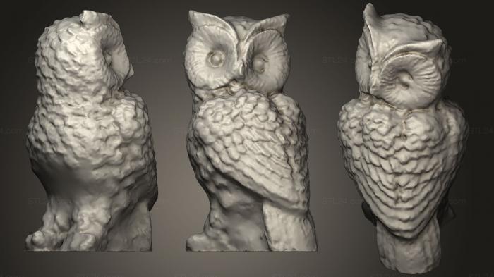 Owl Sculpture 01